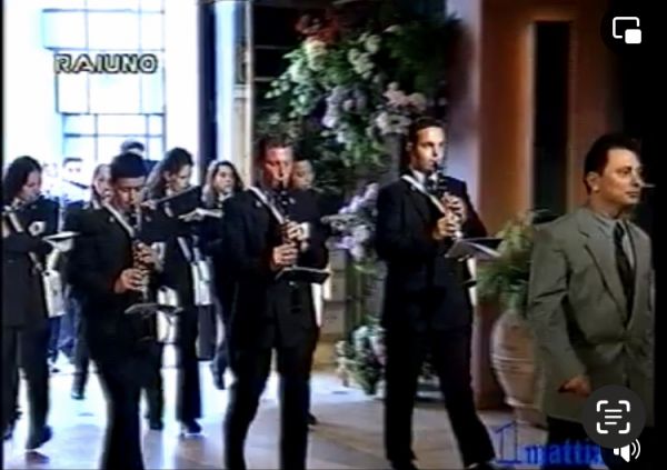 Banda di Colli alla tv nazionale1993