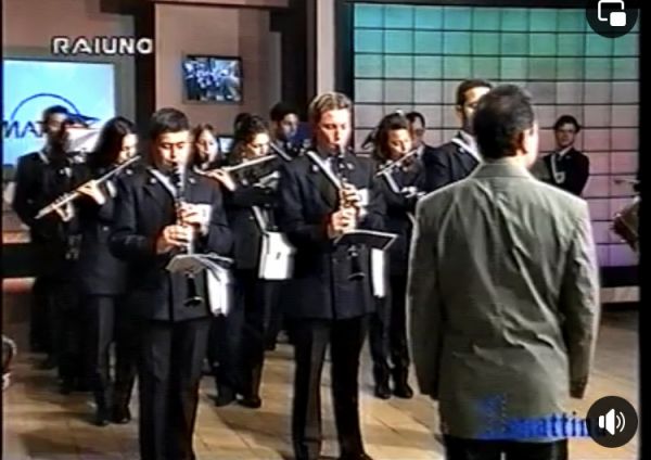 Banda di Colli alla tv nazionale1993