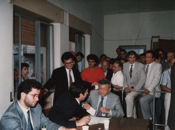 consiglio comunale a Colli - giugno1988