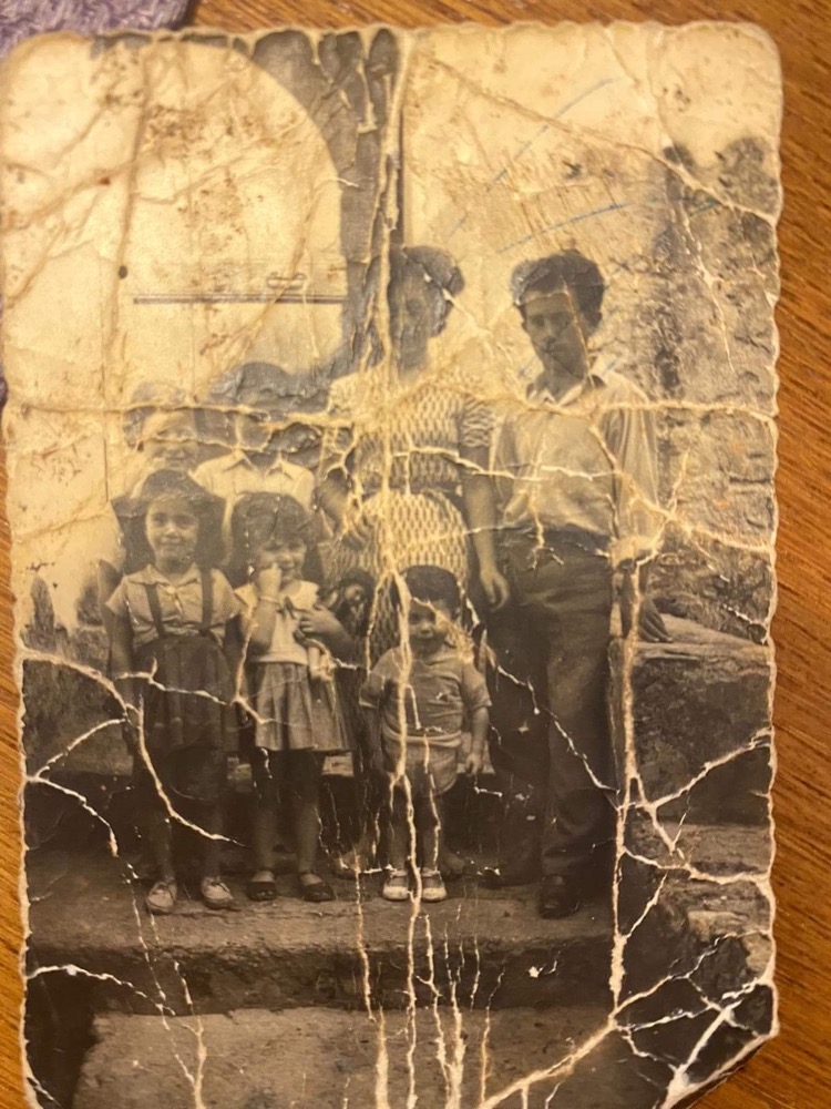 Vecchia foto della mia famiglia anno 1961