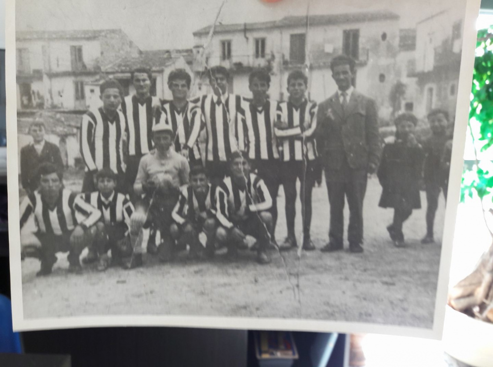 Squadra di Calcio di Colli anni 50