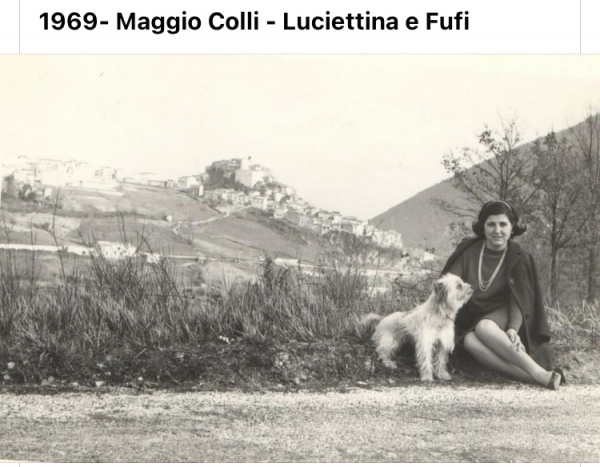 Maggio 1969 Luciettina a Colli