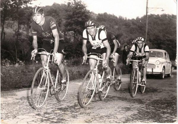 Domenico durante una corsa